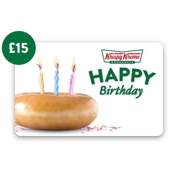 Gift Card - Happy Birthday £15