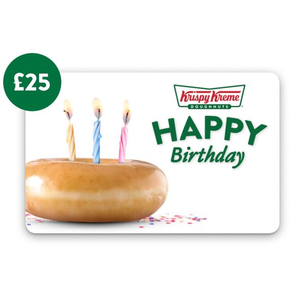 Gift Card - Happy Birthday £25