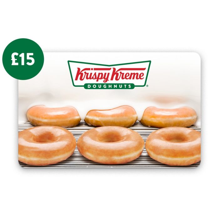 Krispy Kreame £15 gift card