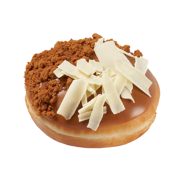 Lotus Biscoff Doughnut-No Shadows-3-Quarter View