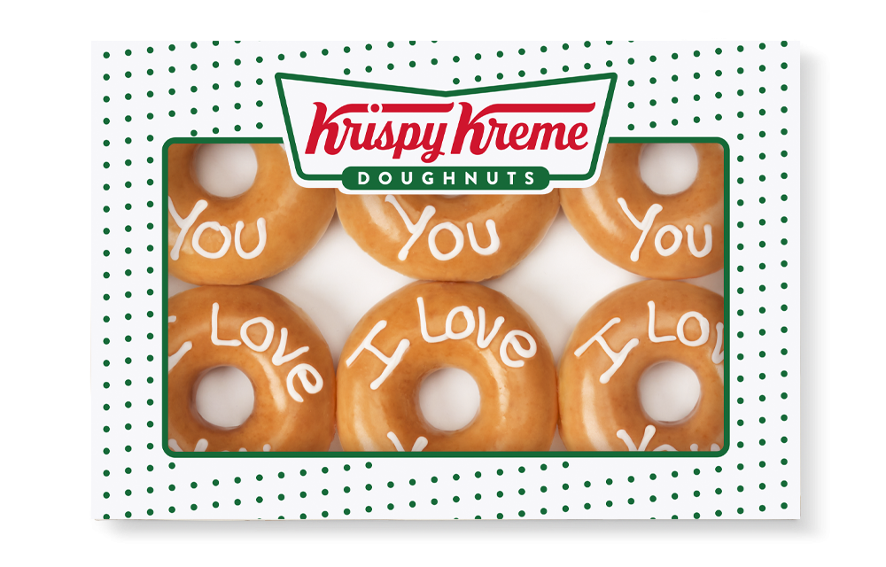 Say I Love You With Krispy Kreme Half Dozen