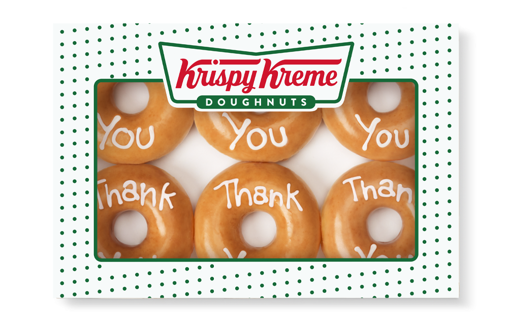 Say Thank You With Krispy Kreme Half Dozen